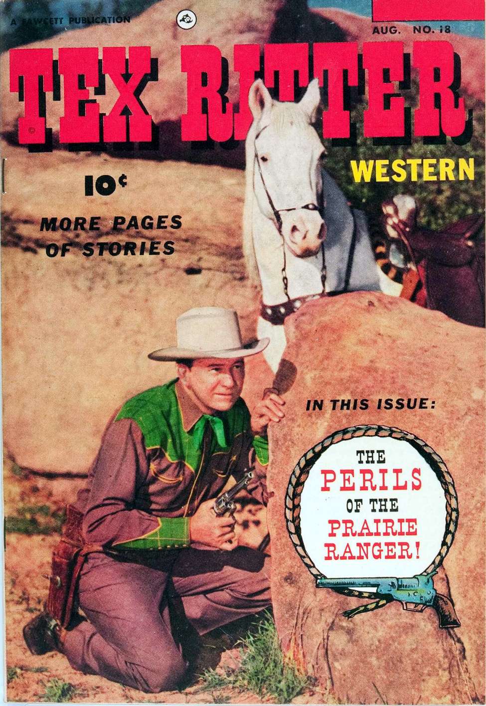 Book Cover For Tex Ritter Western 18