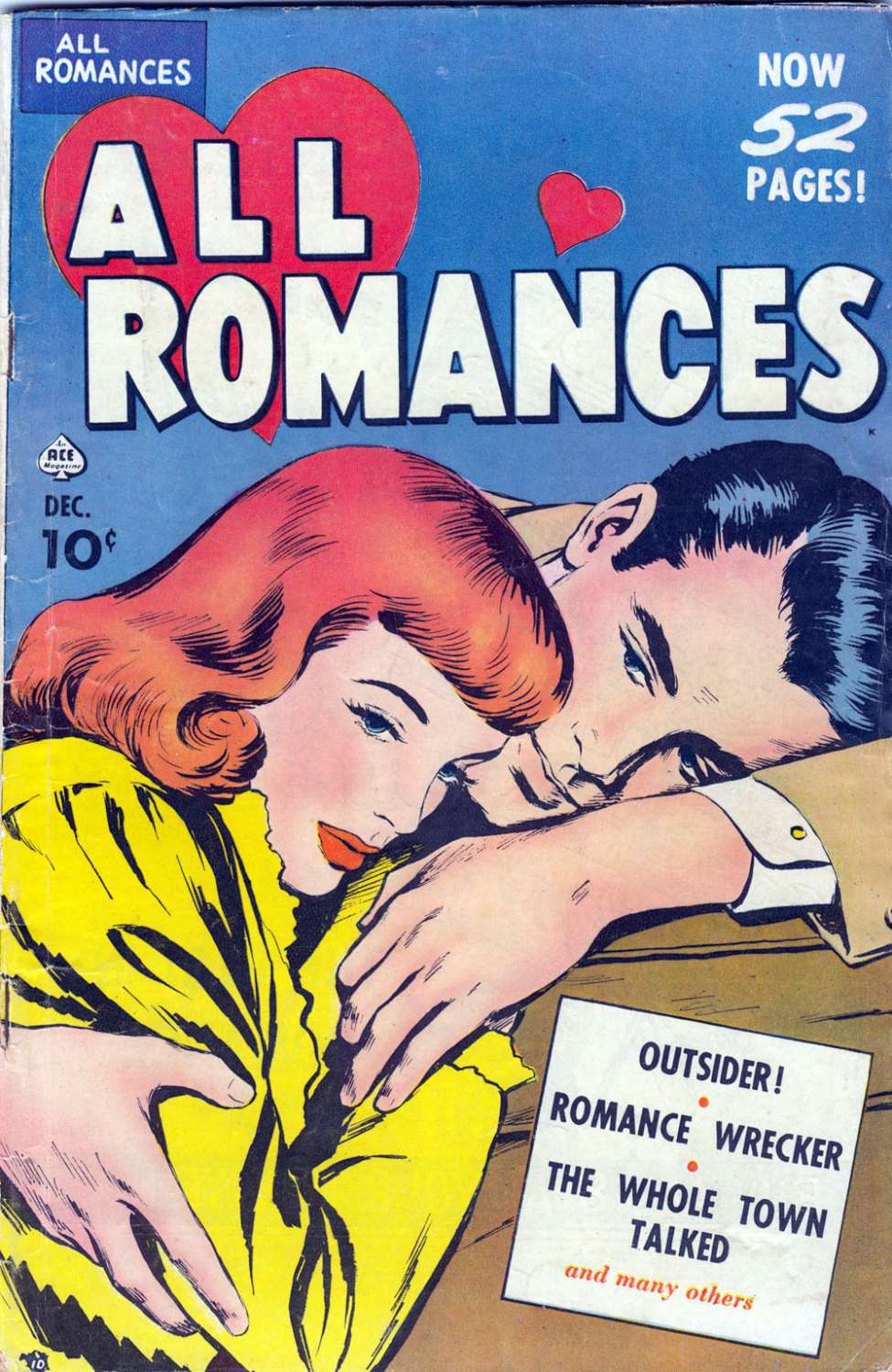 Comic Book Cover For All Romances 3