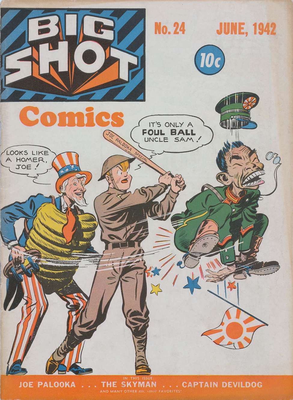 Comic Book Cover For Big Shot 24