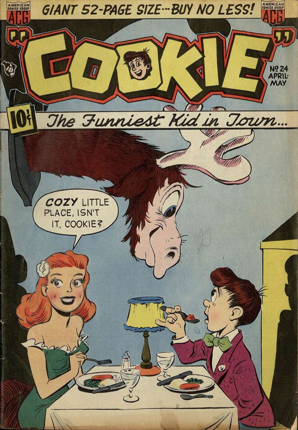 Comic Book Cover For Cookie 24