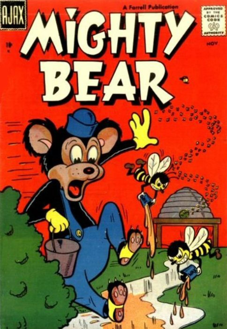 Comic Book Cover For Mighty Bear 2