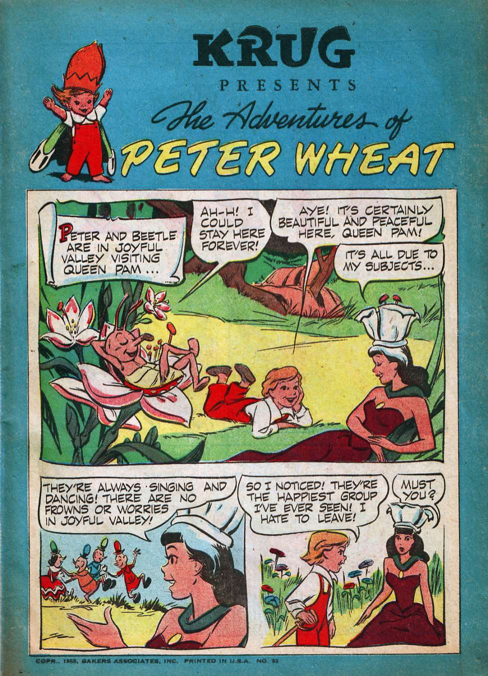Comic Book Cover For The Adventures of Peter Wheat 52