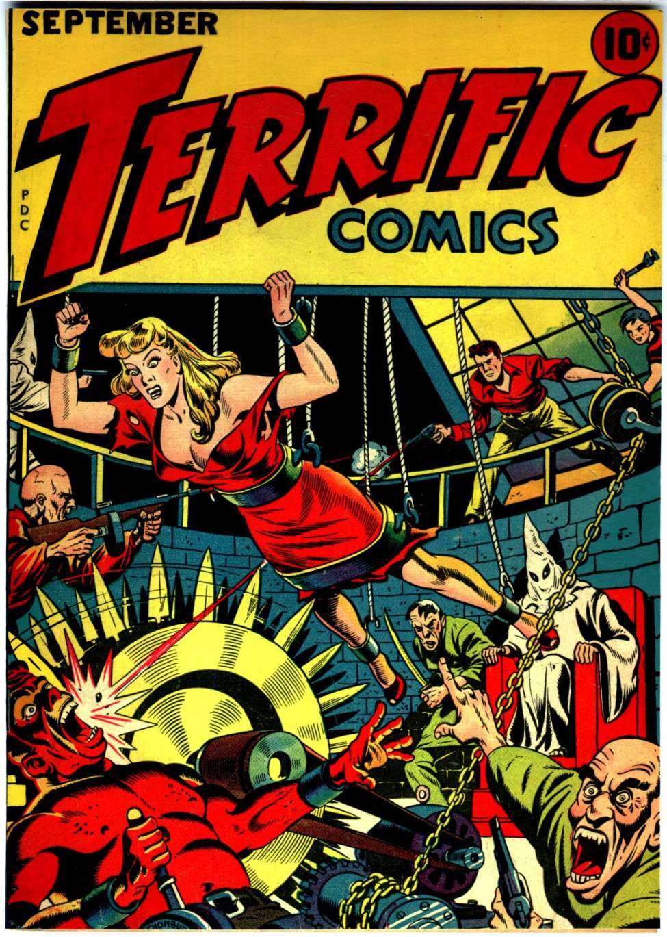 Book Cover For Terrific Comics 5