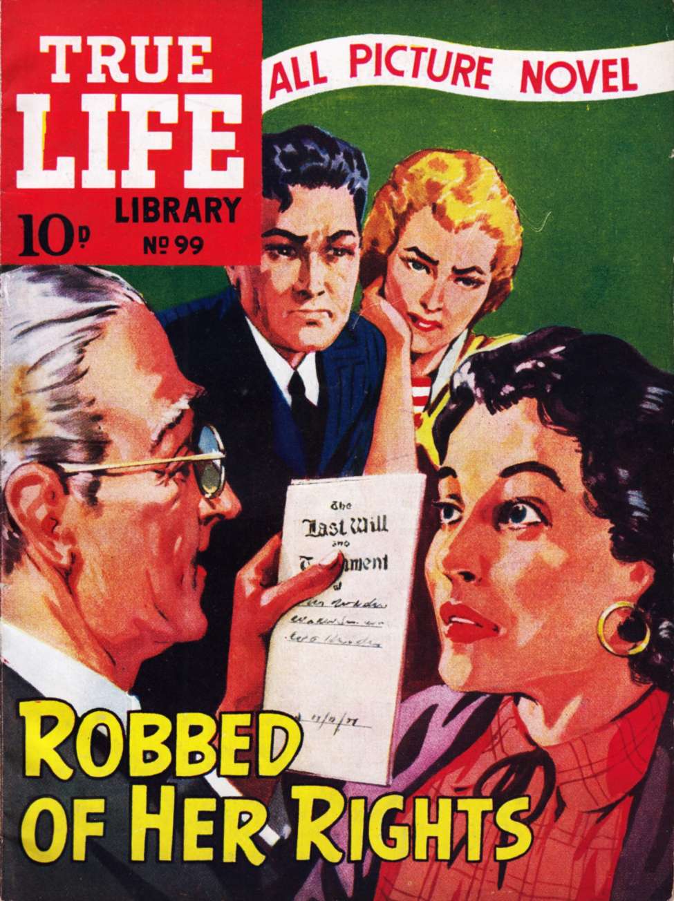 Book Cover For True Life Library 99 - Robbed of Her Rights