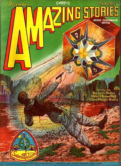 Book Cover For Amazing Stories v3 9 - The Metal Man - Jack Williamson