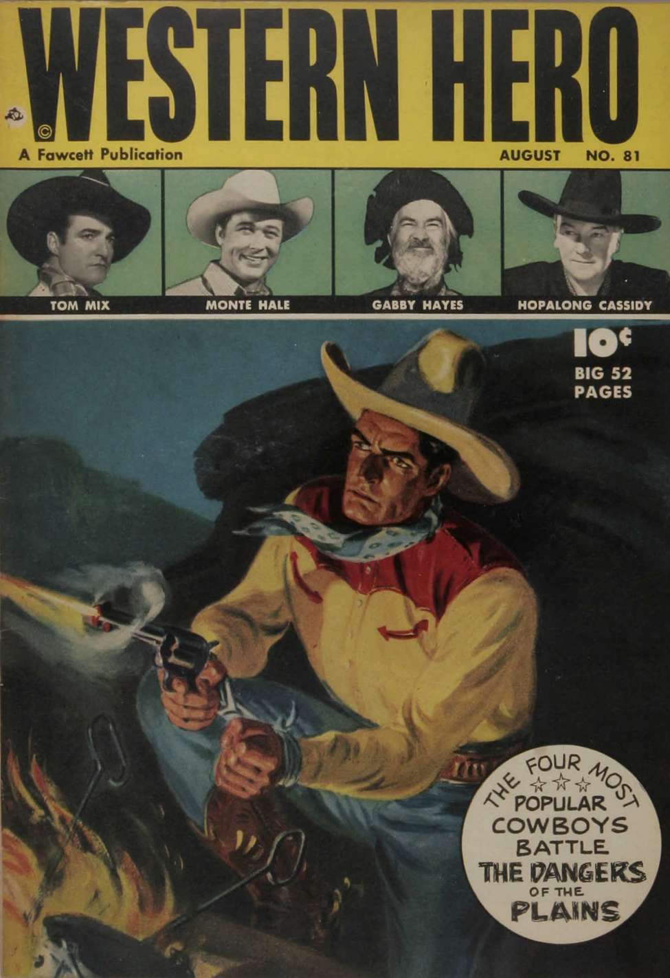 Book Cover For Western Hero 81