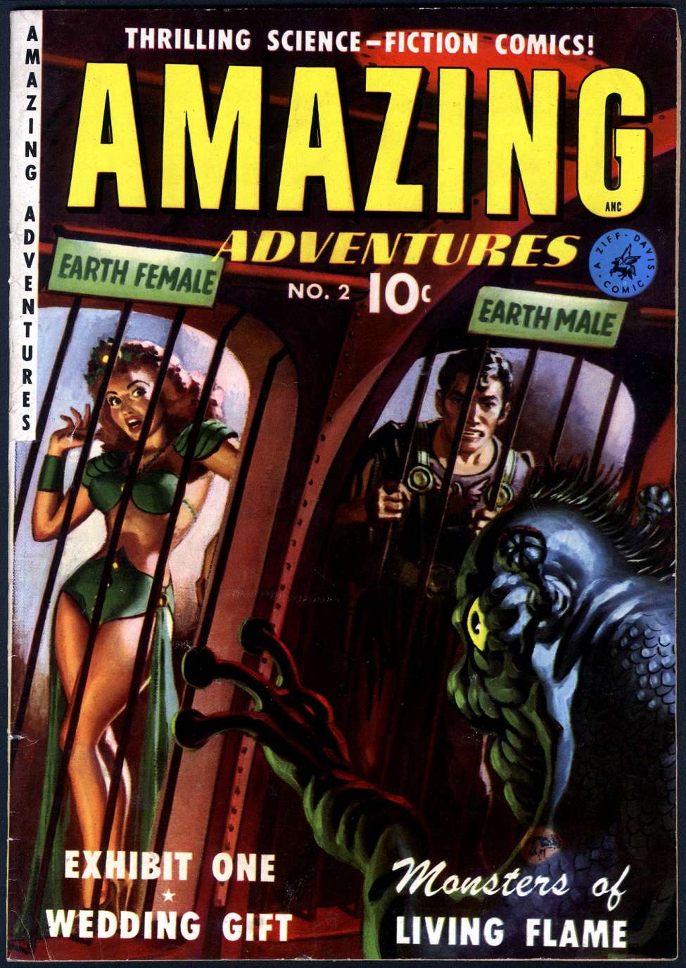 Comic Book Cover For Amazing Adventures 2