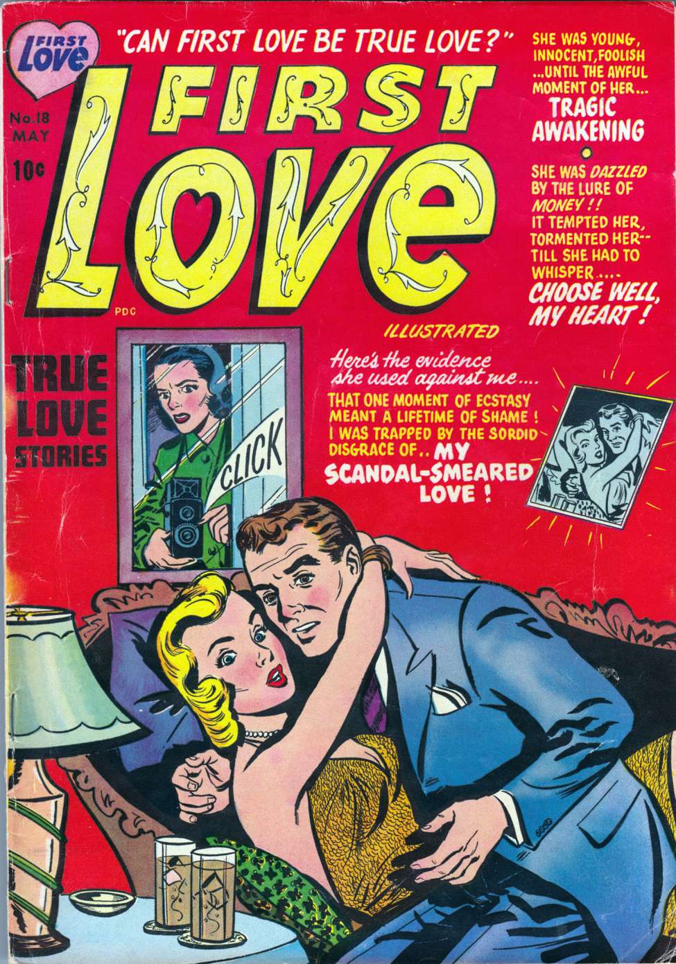 Comic Book Cover For First Love Illustrated 18 - Version 1