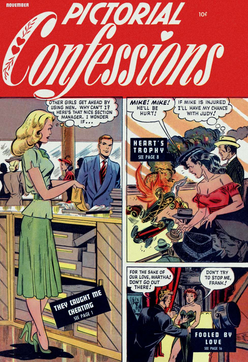 Comic Book Cover For Pictorial Confessions 3