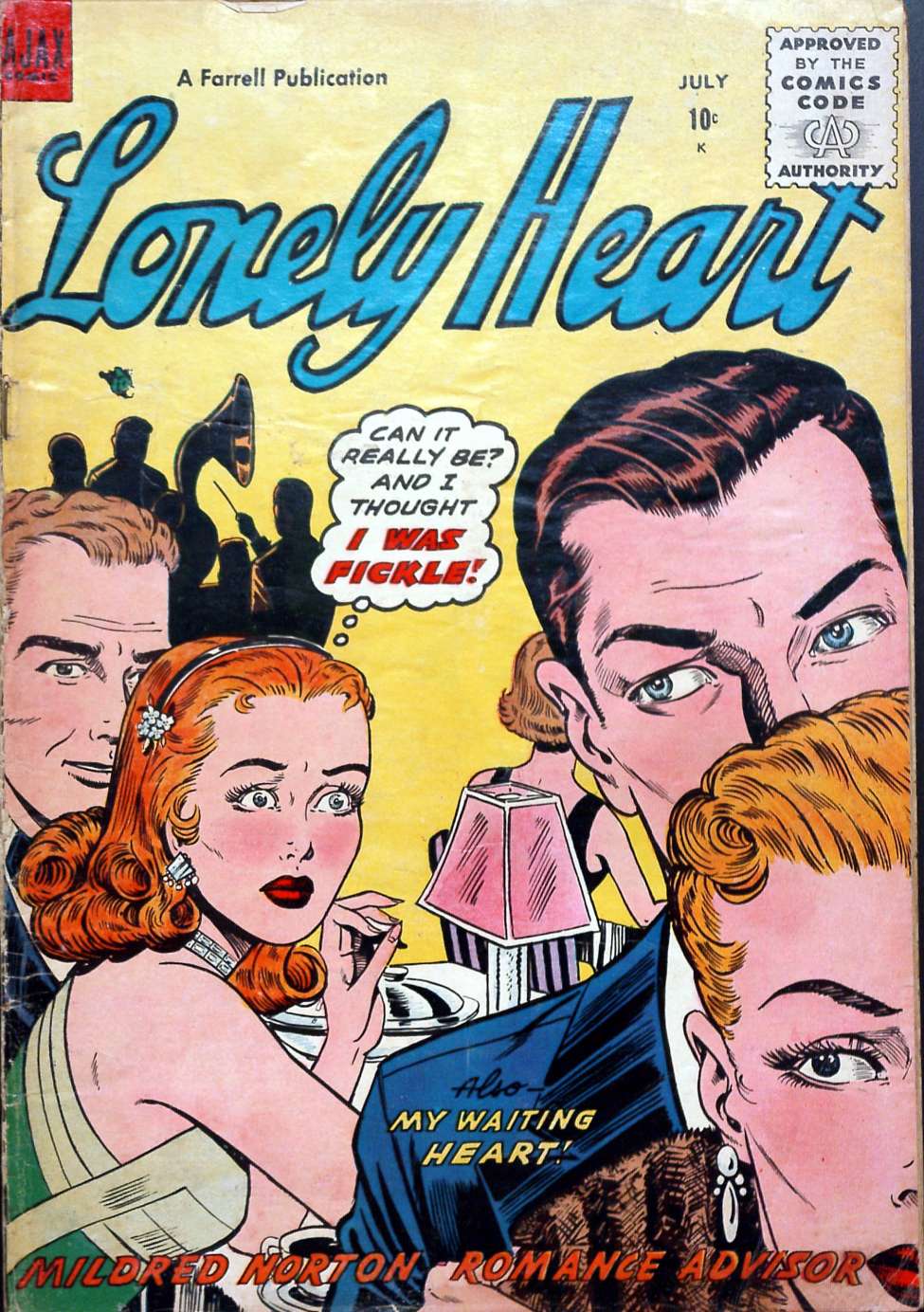 Comic Book Cover For Lonely Heart 11