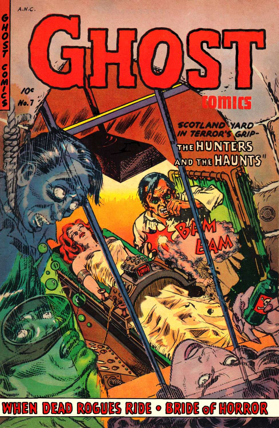 Book Cover For Ghost Comics 7