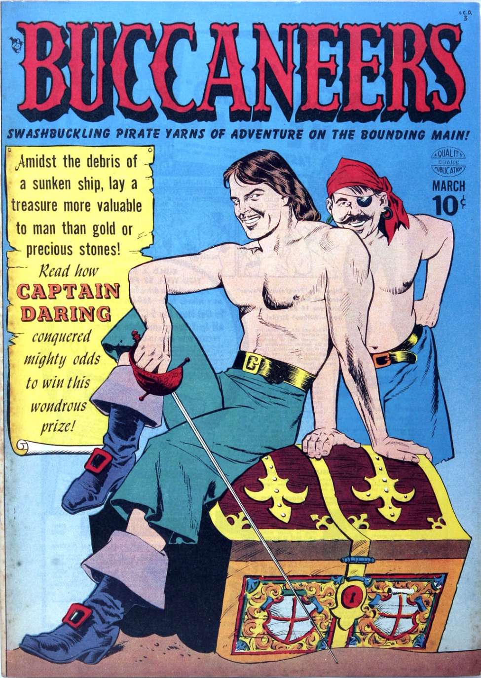 Comic Book Cover For Buccaneers 20