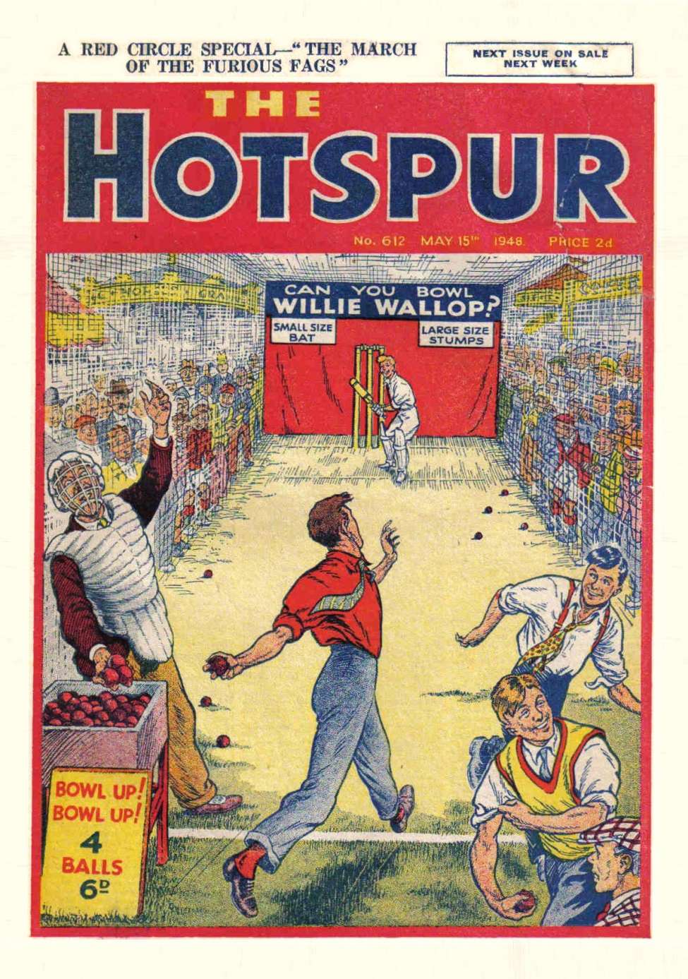 Comic Book Cover For The Hotspur 612