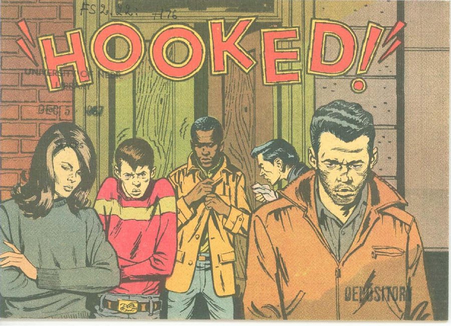 Comic Book Cover For Hooked!