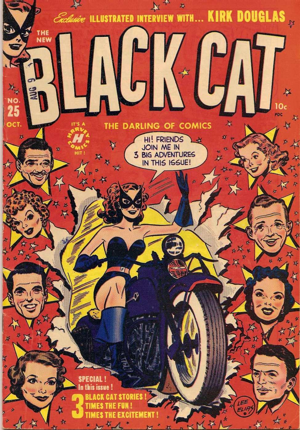 Comic Book Cover For Black Cat 25