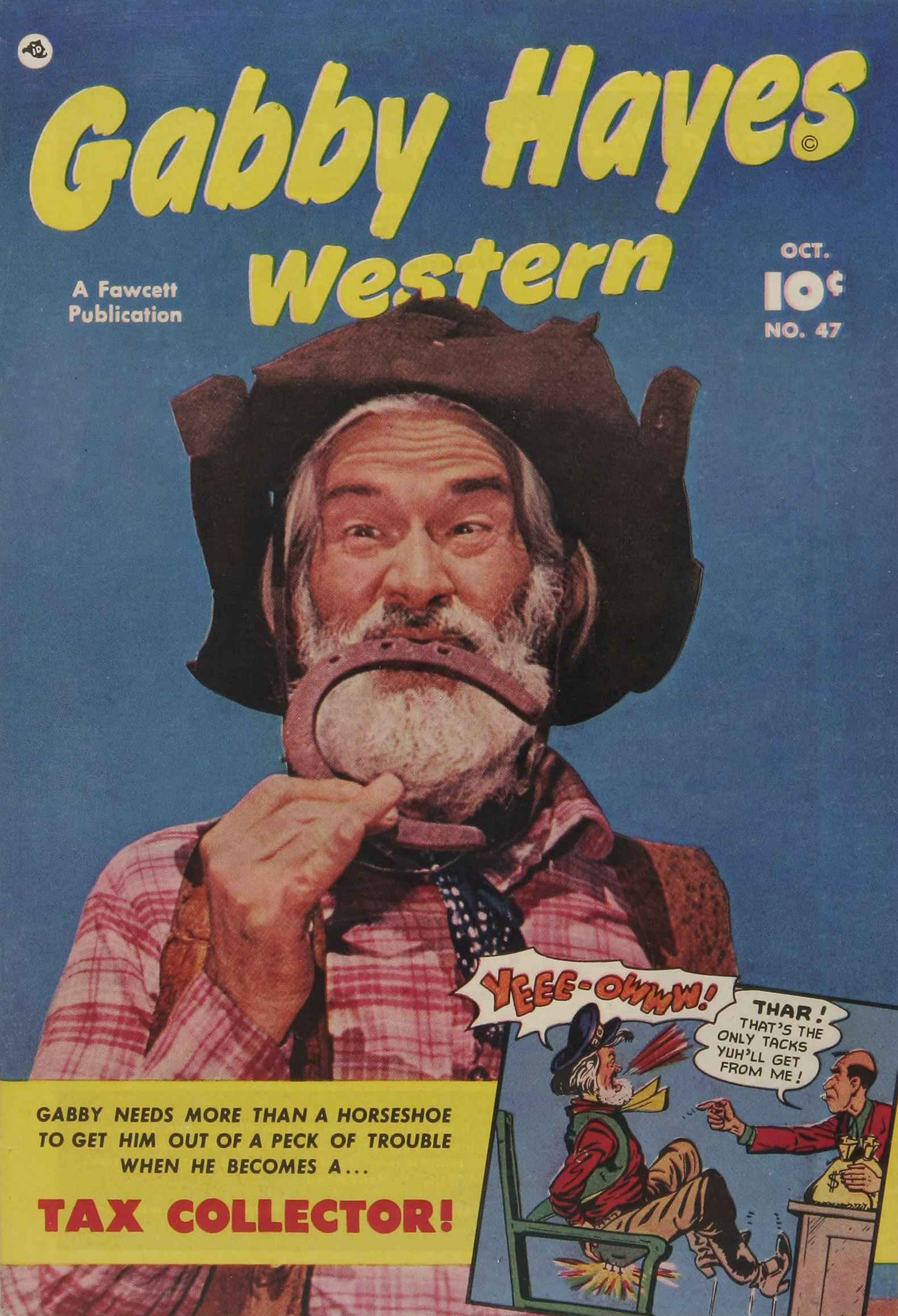Comic Book Cover For Gabby Hayes Western 47