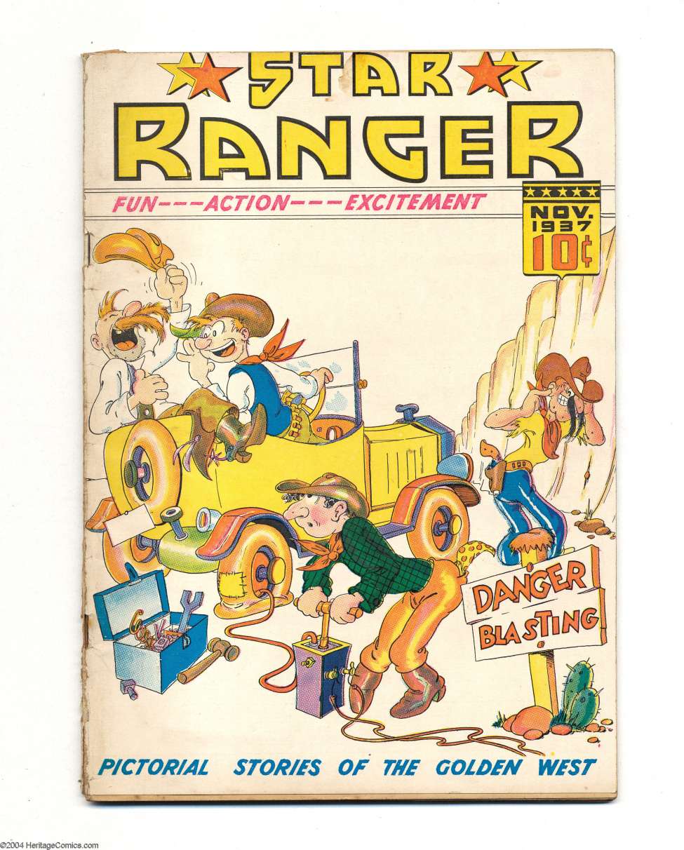 Comic Book Cover For Star Ranger 7