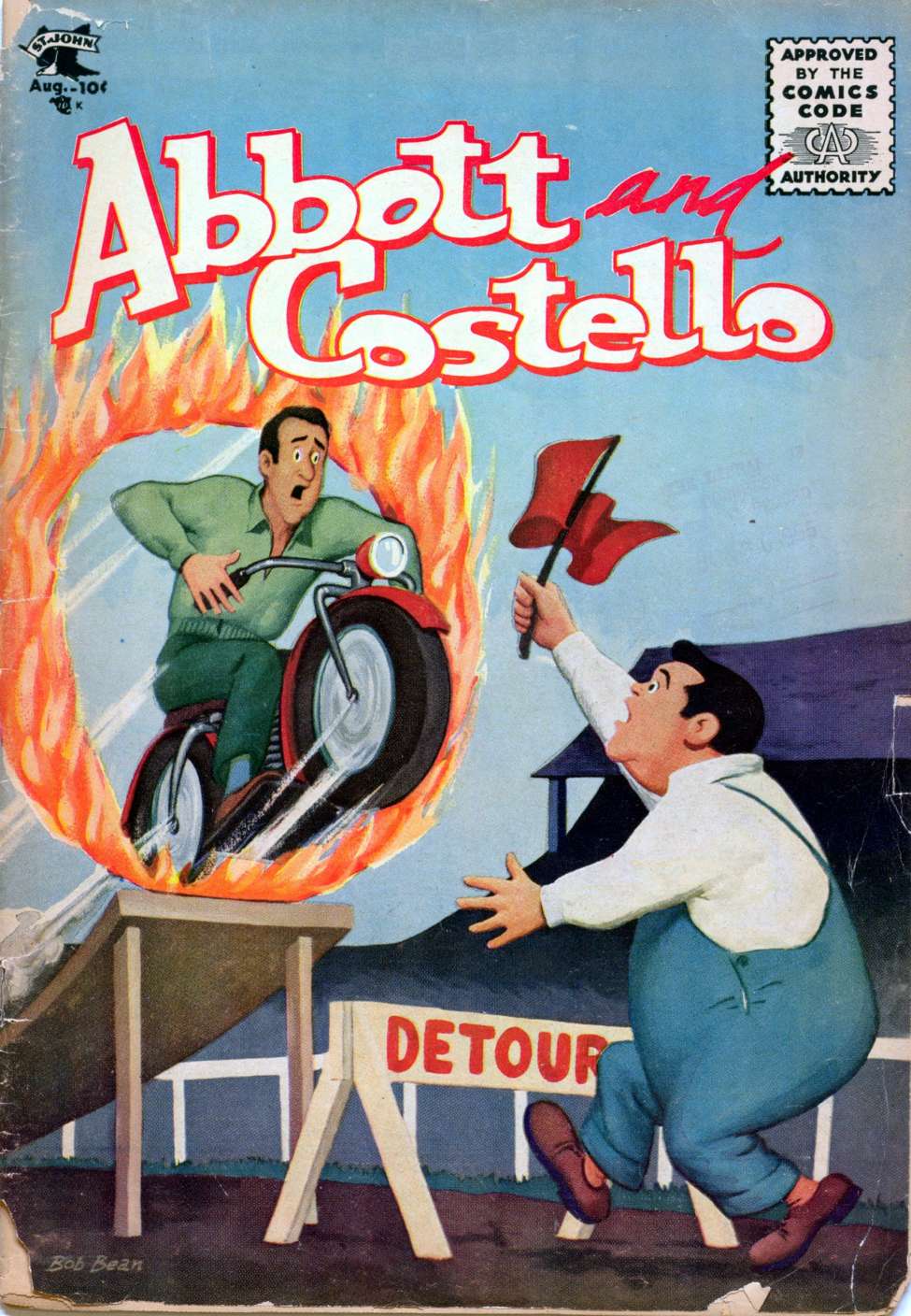 Comic Book Cover For Abbott and Costello Comics 31