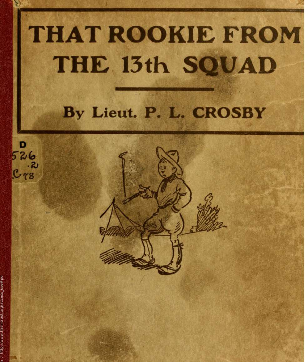 Comic Book Cover For Rookie From The 13th Squad