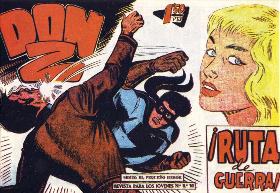 Comic Book Cover For Don Z 69 - ¡Ruta de Guerra!