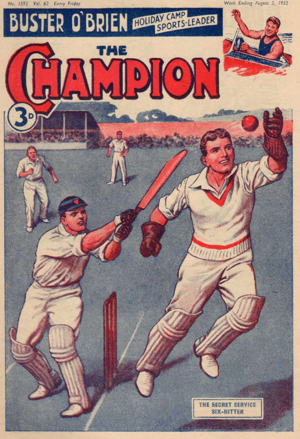Comic Book Cover For The Champion 1592