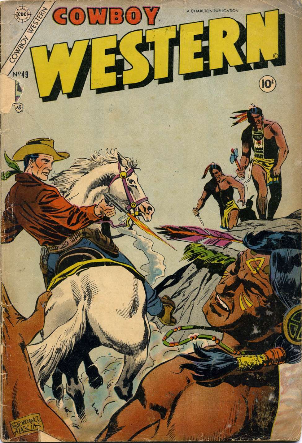 Comic Book Cover For Cowboy Western 49