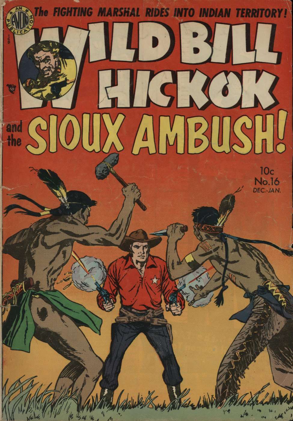 Comic Book Cover For Wild Bill Hickok 16
