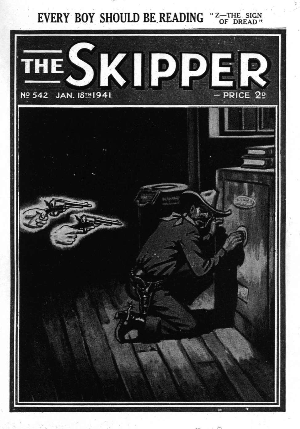 Comic Book Cover For The Skipper 542