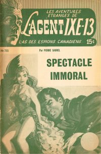 Large Thumbnail For L'Agent IXE-13 v2 733 - Spectacle immoral