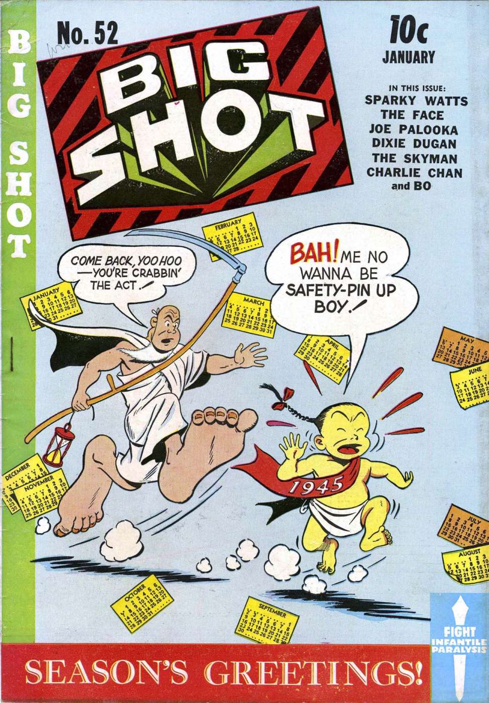 Comic Book Cover For Big Shot 52