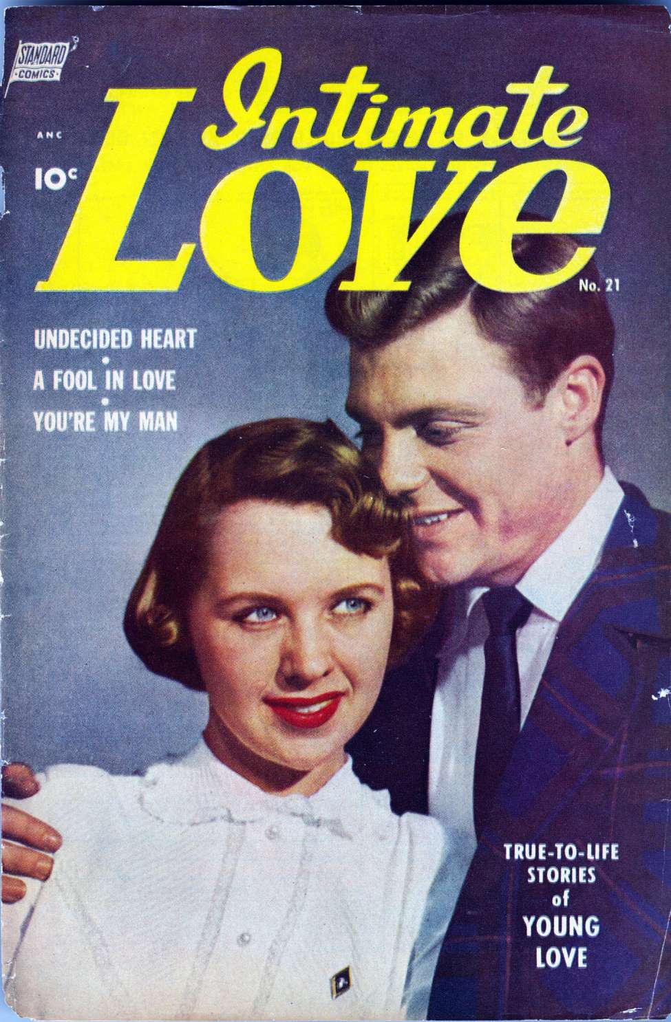 Comic Book Cover For Intimate Love 21