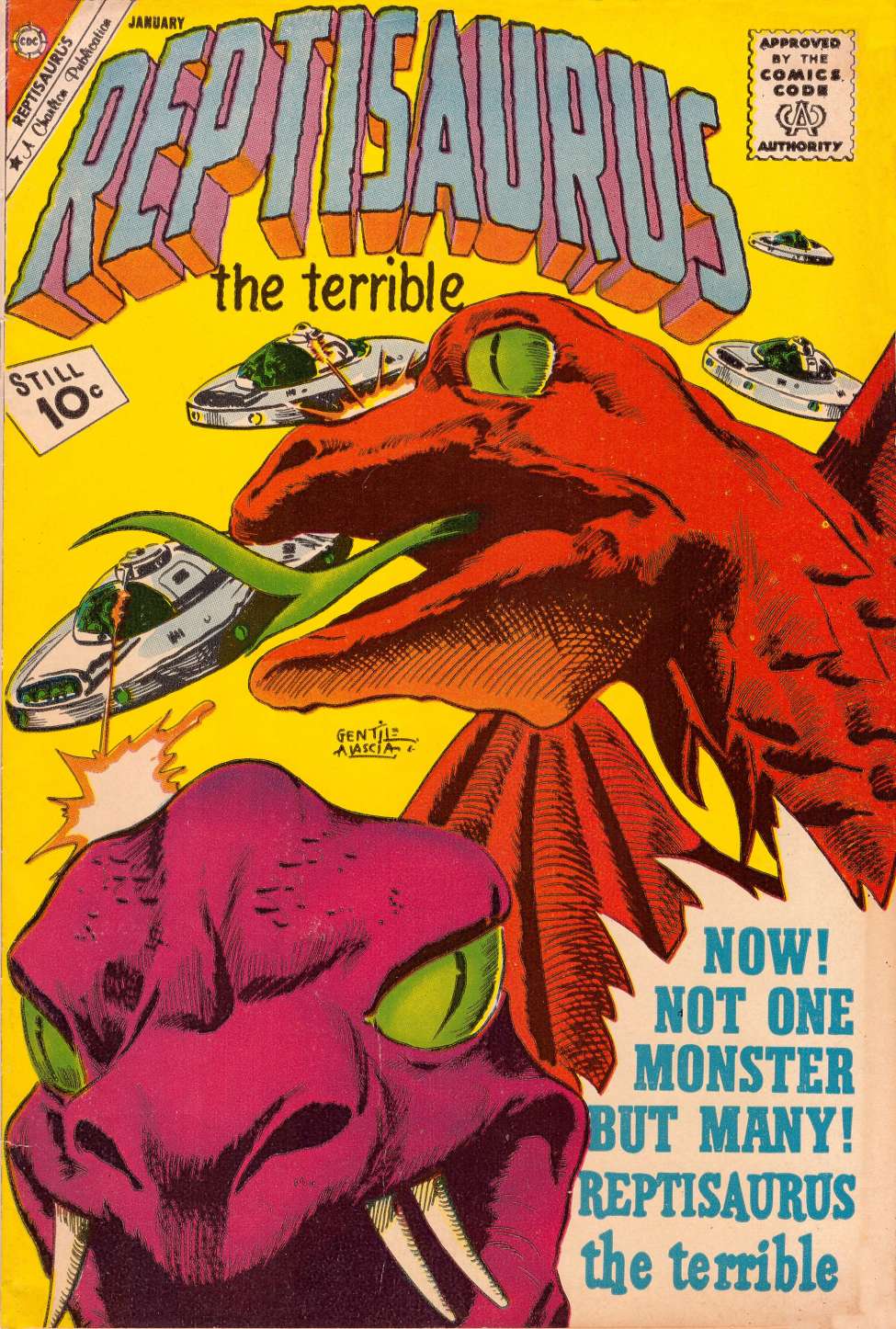 Comic Book Cover For Reptisaurus 3