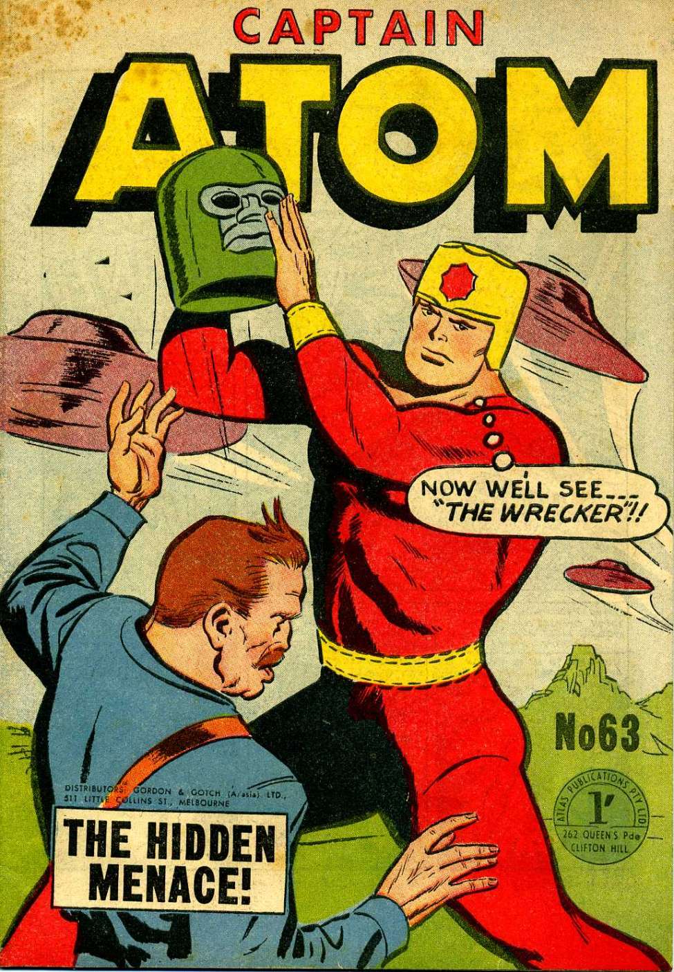 Book Cover For Captain Atom 63