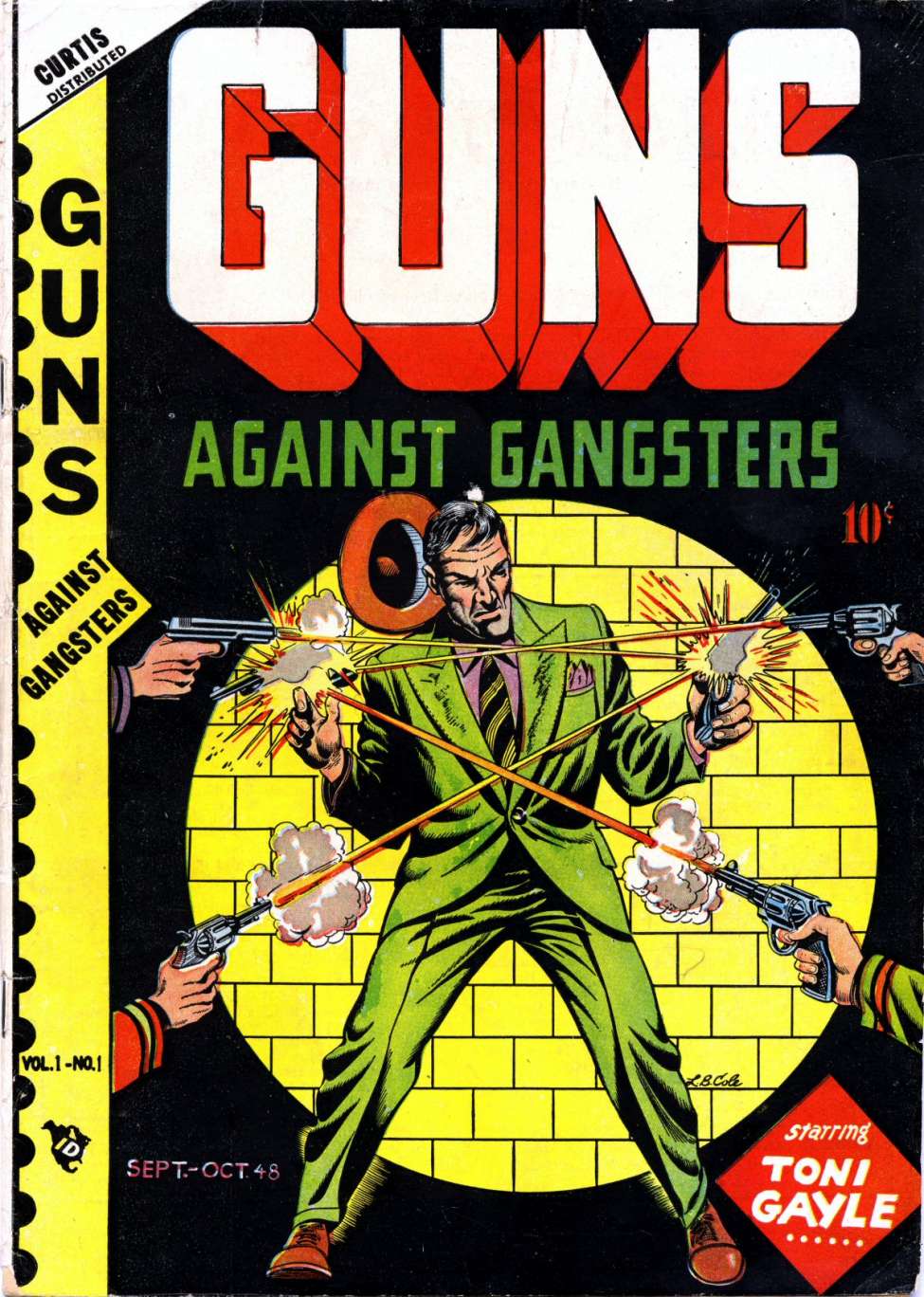 Book Cover For Guns Against Gangsters 1 - Version 1