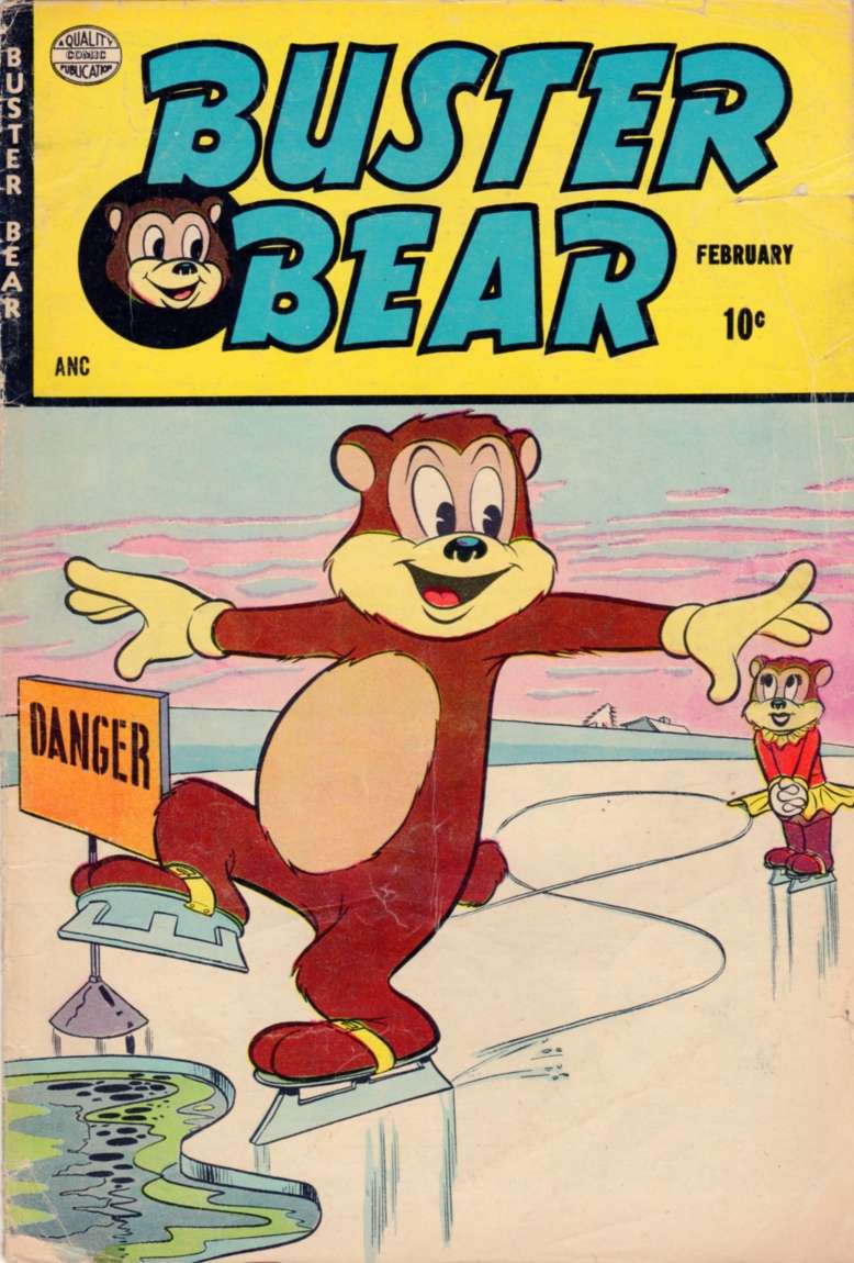 Comic Book Cover For Buster Bear 2