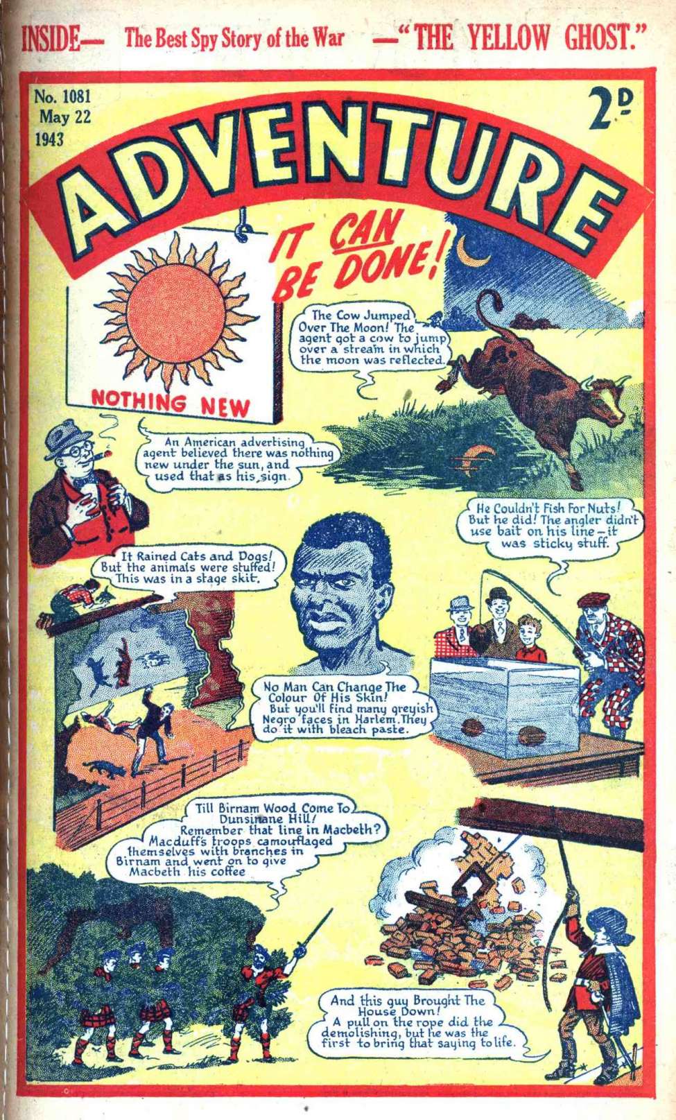 Comic Book Cover For Adventure 1081