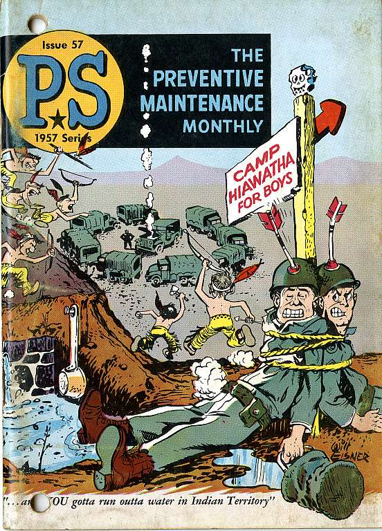 Comic Book Cover For PS Magazine 57