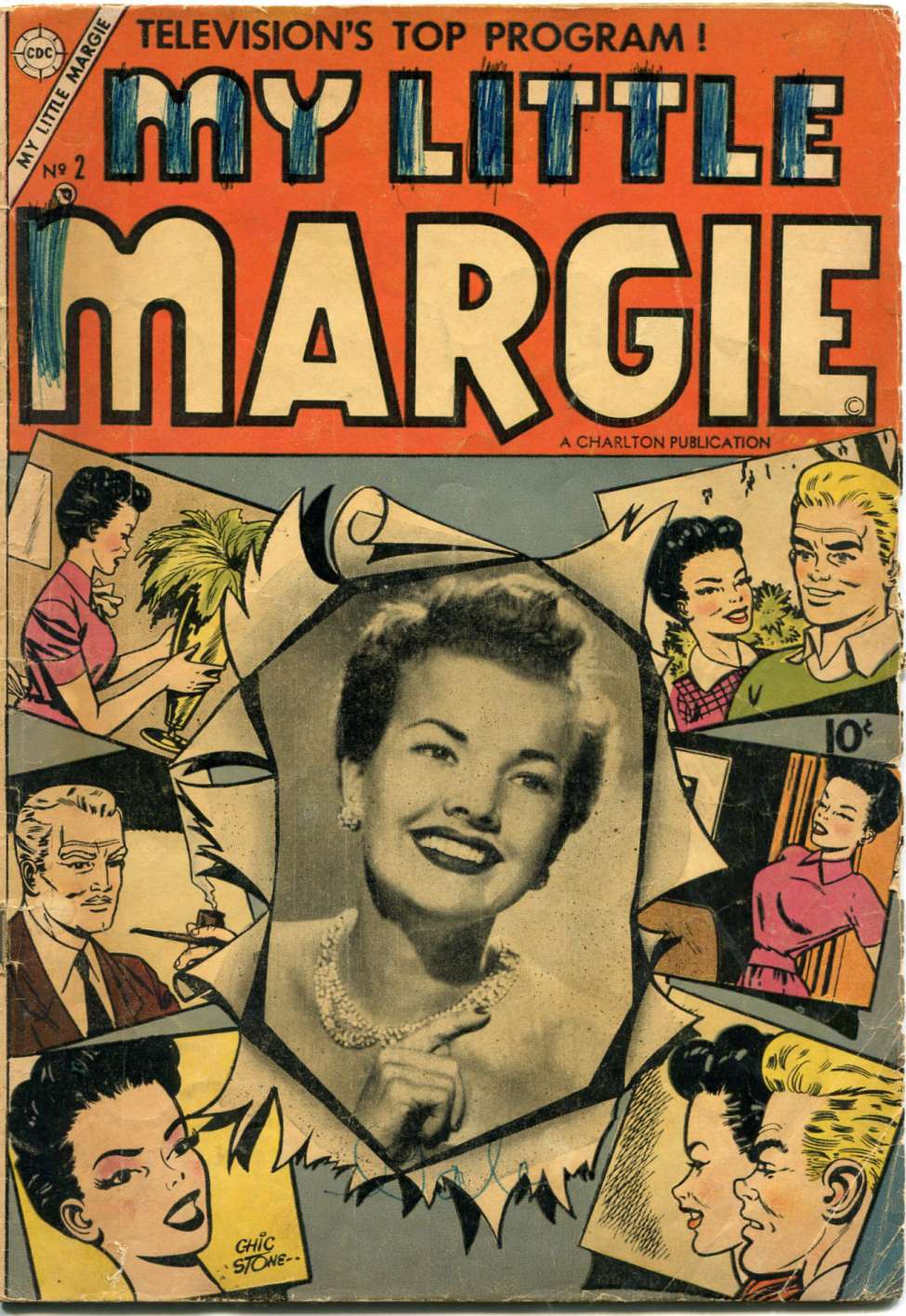 Comic Book Cover For My Little Margie 2