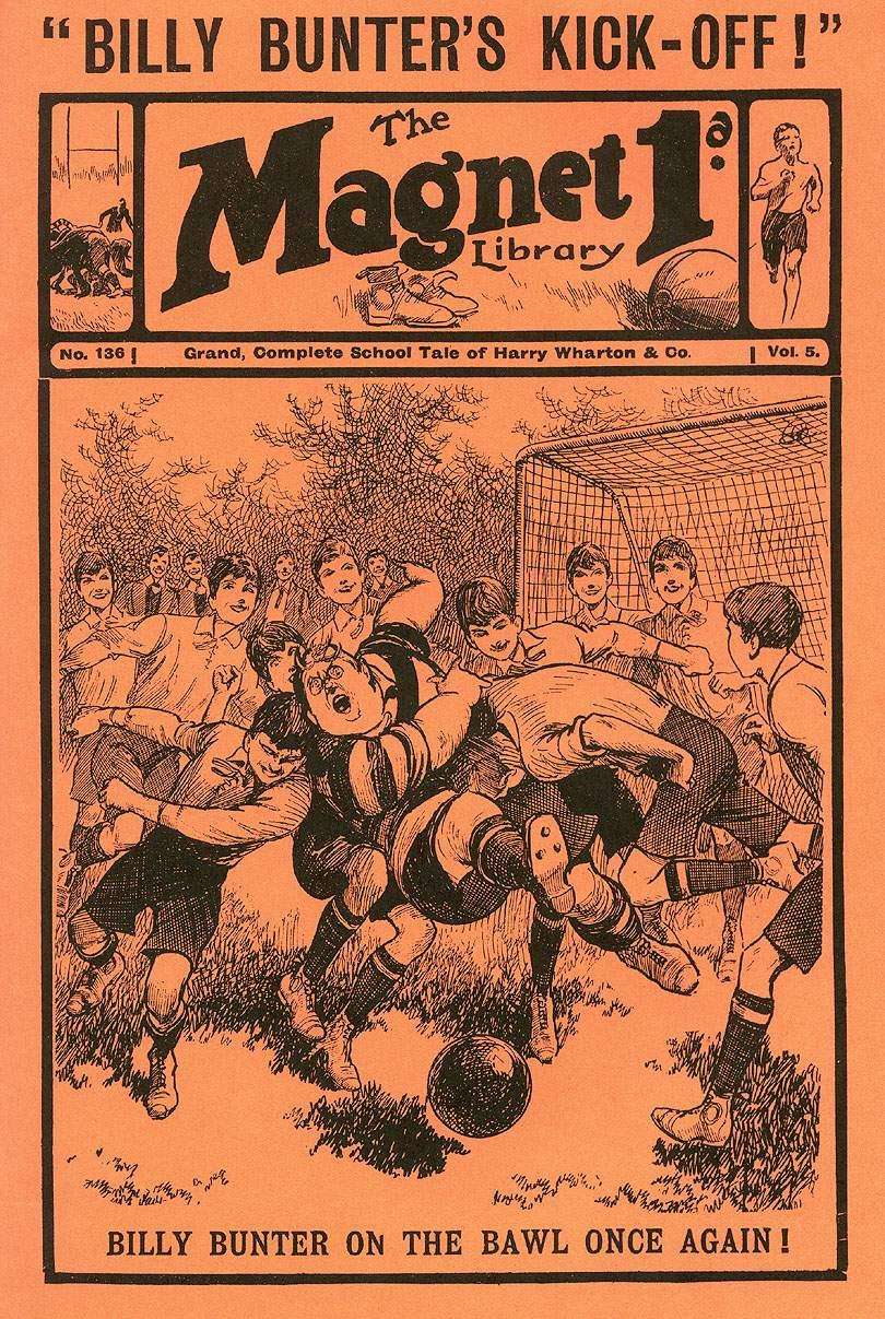 Book Cover For The Magnet 136 - Billy Bunter's Kick-off!