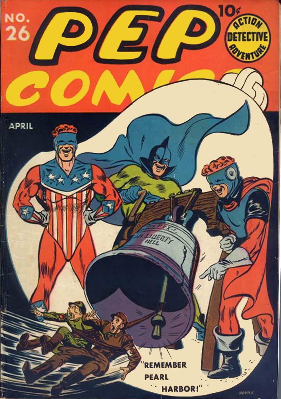 Comic Book Cover For Pep Comics 26