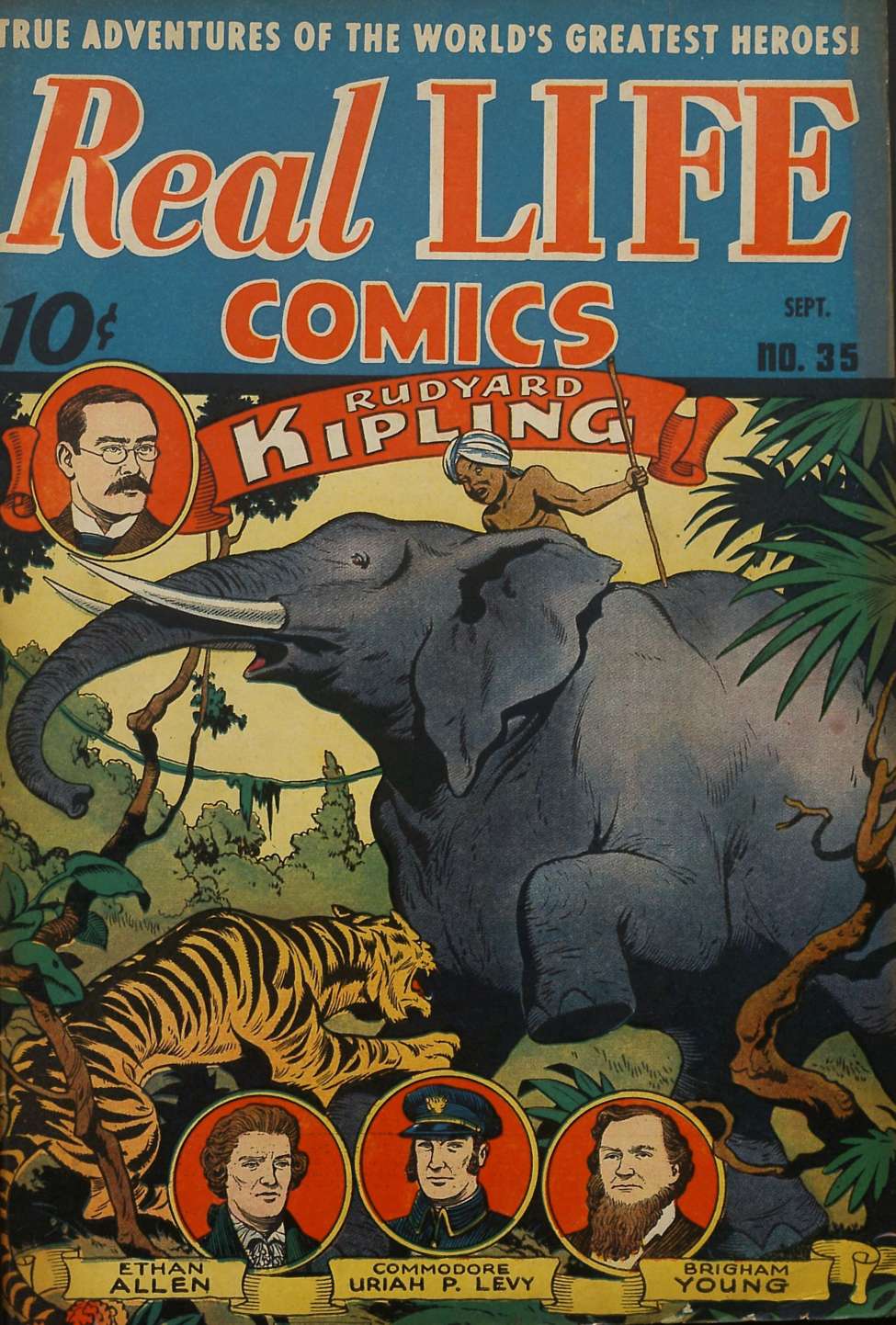 Book Cover For Real Life Comics 35