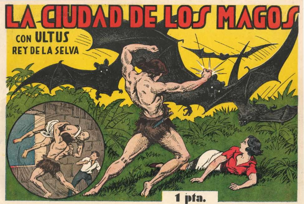 Comic Book Cover For Ultus 14 - La Ciudad de los Magos