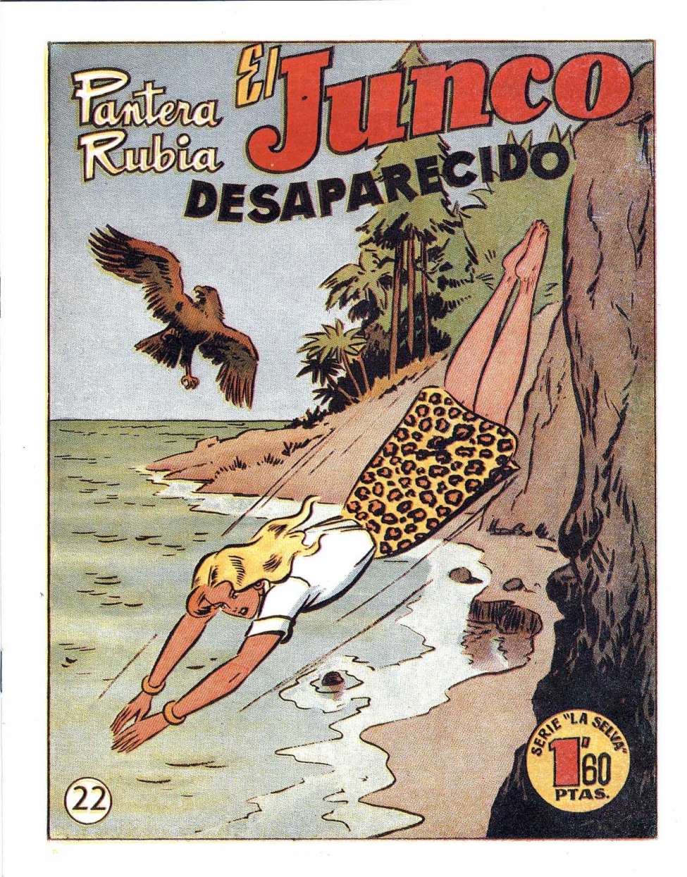 Comic Book Cover For Pantera Rubia 16 - El Junco Desaparecido