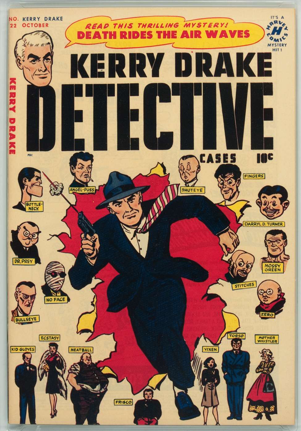 Comic Book Cover For Kerry Drake Detective Cases 22