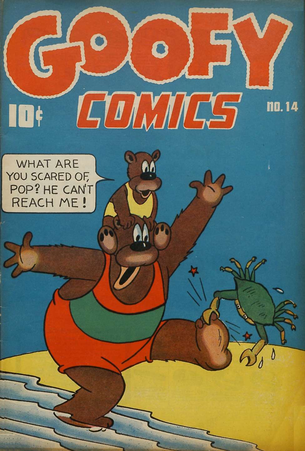 Book Cover For Goofy Comics 14
