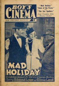 Large Thumbnail For Boy's Cinema 902 - Mad Holiday - Edmund Lowe - Elissa Landi
