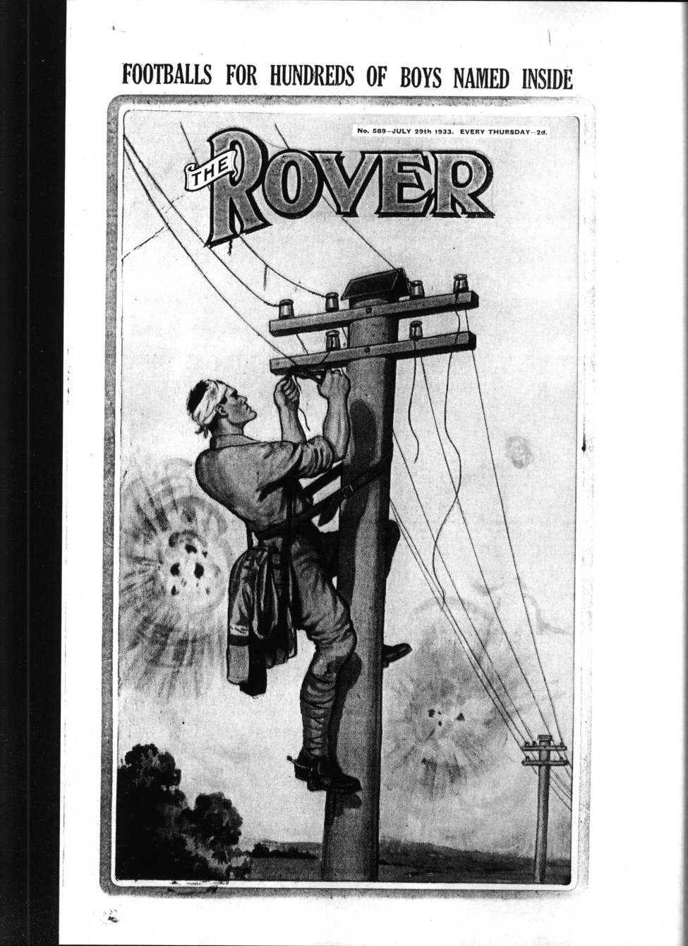 Book Cover For The Rover 589