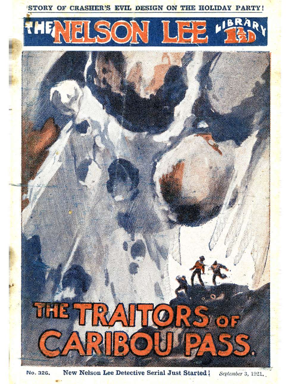 Comic Book Cover For Nelson Lee Library s1 326 - The Traitors of Caribou Pass