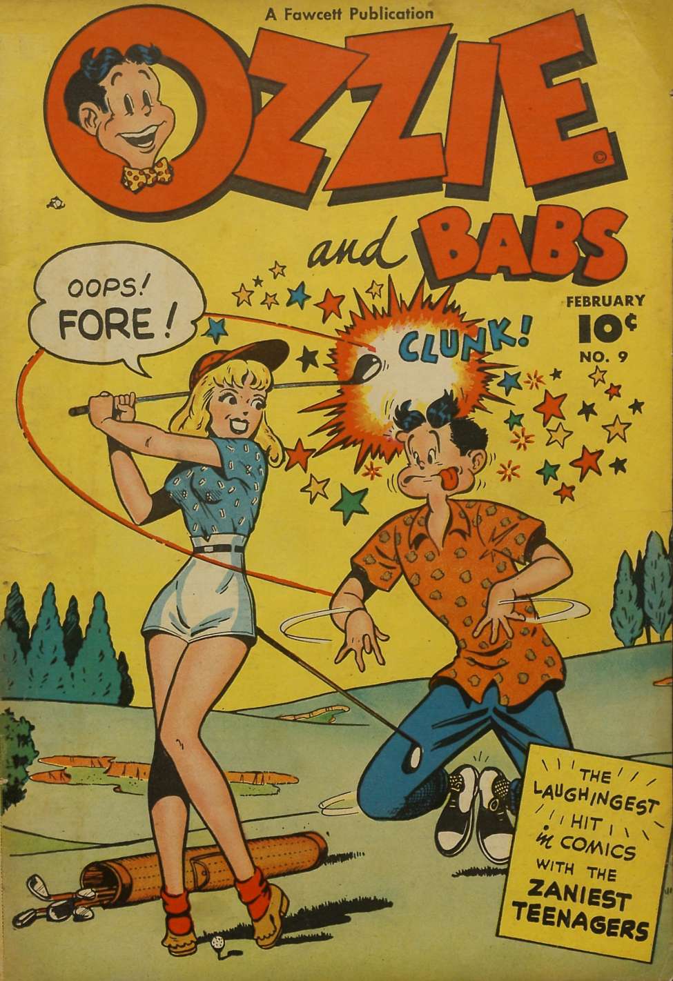 Comic Book Cover For Ozzie and Babs 9