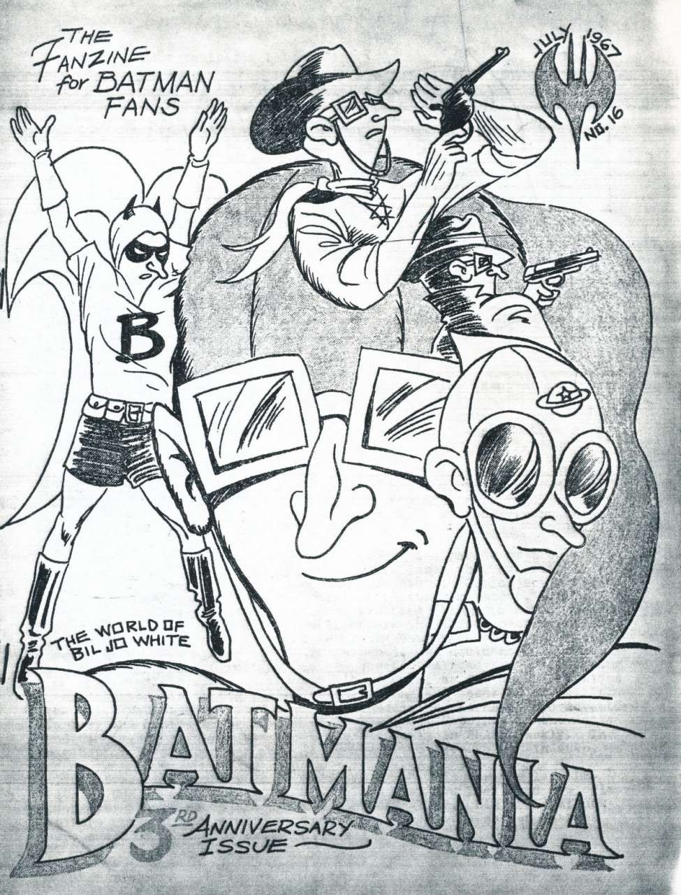 Book Cover For Batmania 16